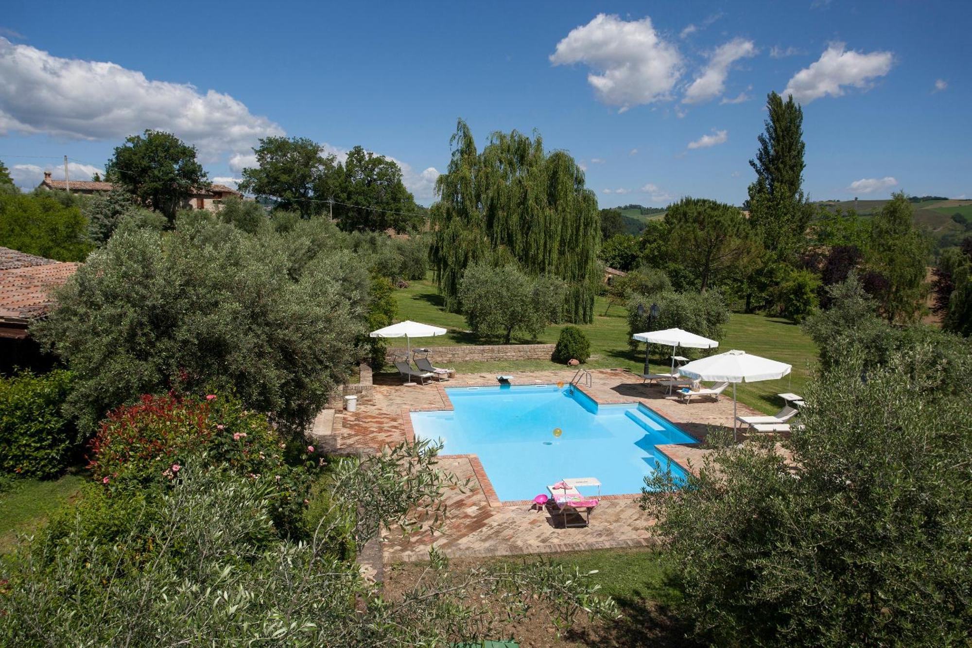 Agriturismo Tre Querce Penna San Giovanni Экстерьер фото
